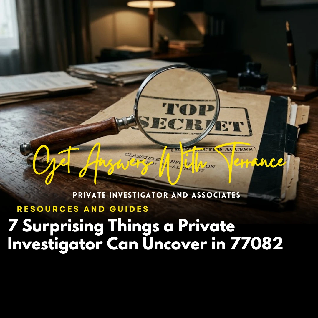 7 Surprising Things a Private Investigator Can Uncover in 77082