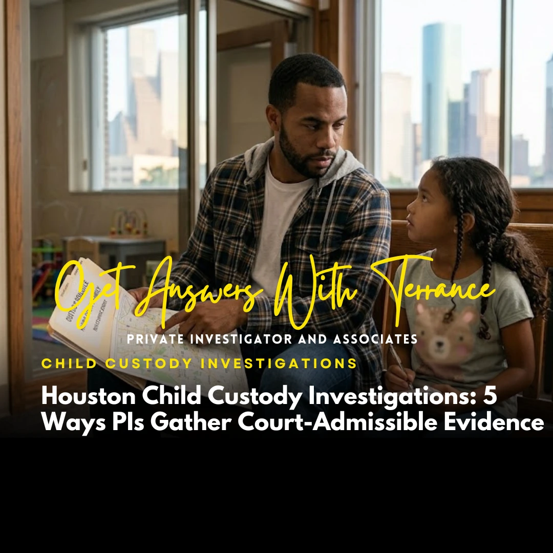 Houston Child Custody Investigations: 5 Ways PIs Gather Court-Admissible Evidence