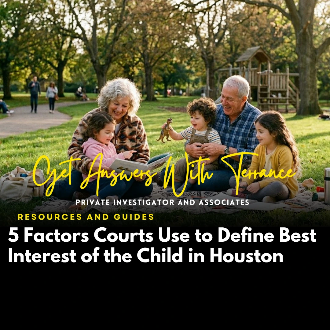 best interest of the child Houston