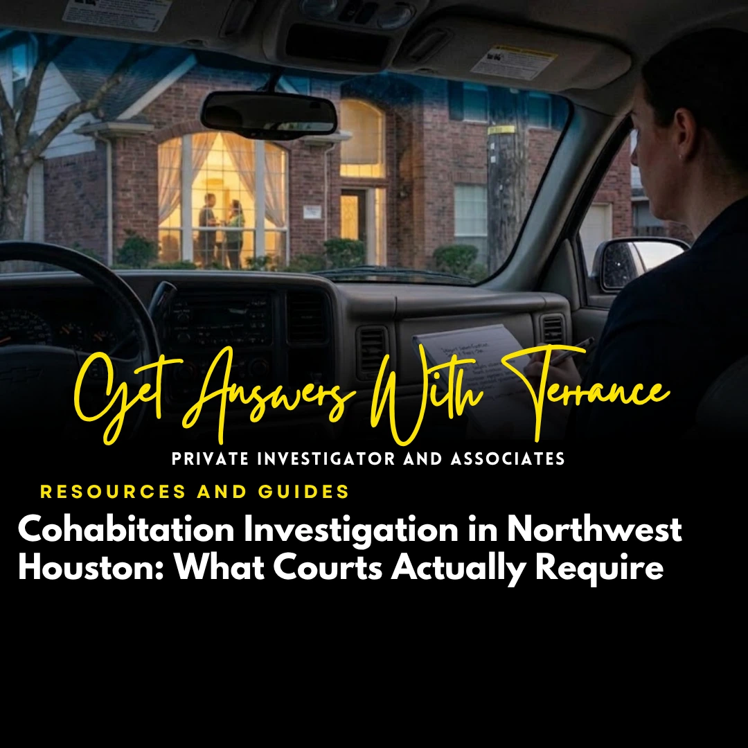 Cohabitation Investigation in Northwest Houston