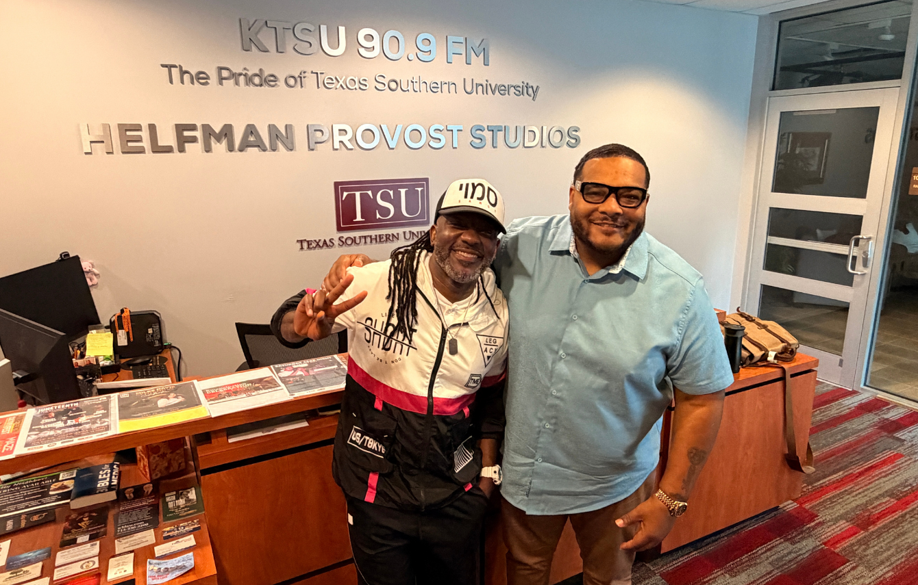 Terrance PI Goes Behind the Mic at KTSU 90.9 with Marcus Sullivan