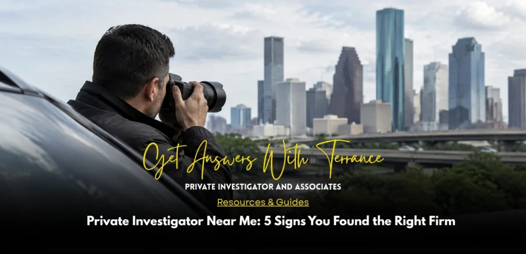 Private investigator