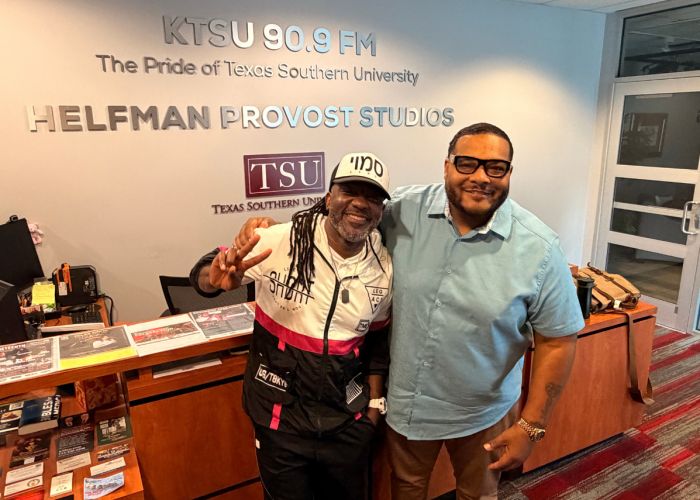 Terrance PI Goes Behind the Mic at KTSU 90.9 with Marcus Sullivan